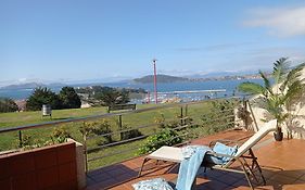 impresionantes vistas en Baiona
